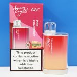 Amare crystal One vape 600 puffs Pink Grapefruit