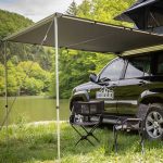 CAR AWNING ΠΛΑΙΝΗ ΤΕΝΤΑ ΟΡΟΦΗΣ ΑΥΤΟΚΙΝΗΤΟΥ OVERLANDER 2X2,5M ΣΕ ΡΟΛΟ OVERLANDER